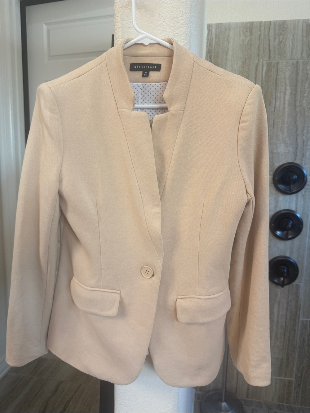 Gibson Look Notch Collar Blazer - Picture 5 of 14